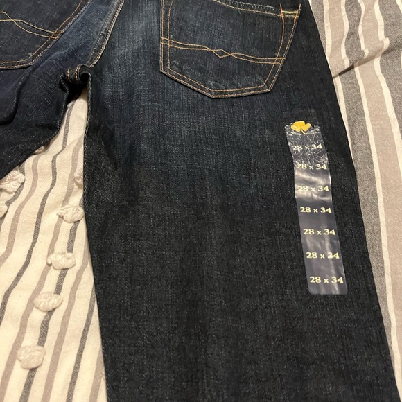 RARE LUCKY 🍀 BRAND NEW W/ TAGS 🏷 227 SLIM BOOT 28x34 JEANS - Picture 6 of 11